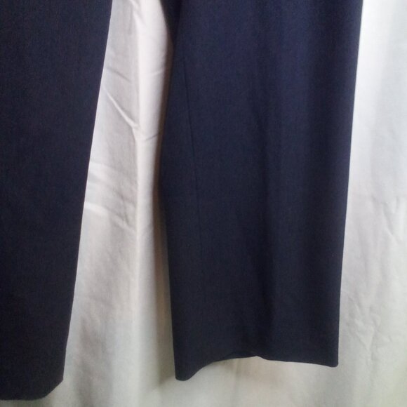 Liz Claiborne Pants 14P 14 Petite Anissa Straight Leg Blue - Picture 9 of 16